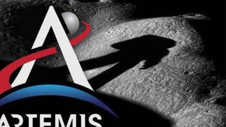 Arte gráfico de la Misión Artemis III proporcionada por la NASA.