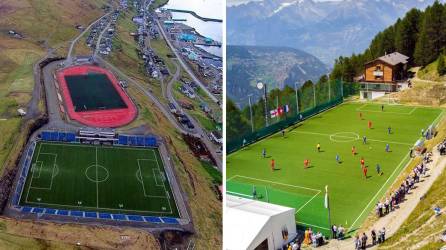 La pasión por el fútbol no entiende de condicionamientos y se construyen canchas en lugares insólitos para jugar este deporte. Te presentamos campos con ubicaciones sorprendentes. En Honduras hay uno increíble.