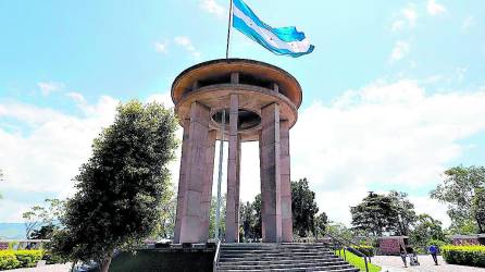 El monumento de la Paz es patrimonio de Honduras.