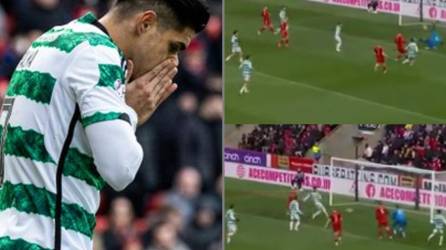 Así fue el gol que el VAR anuló a Luis Palma en el empate del Celtic