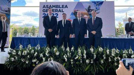 Héctor Manuel Zelaya, Mateo Yibrín, Juan Carlos Sikaffy y Luis Alberto Atala.