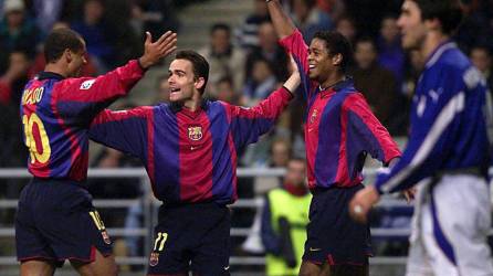 Overmars estuvo en el Barcelona por tres años.