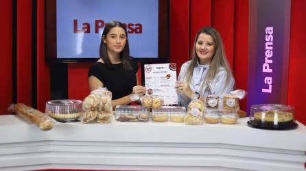 Emprendedora en el set de Diario La Prensa.