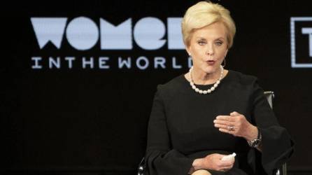 La embajadora de Estados Unidos ante agencias de la Organización de las Naciones Unidas (ONU) en Roma, Cindy H. McCain.