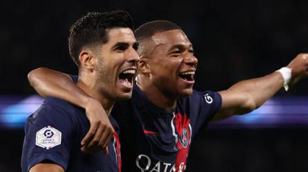 Asensio y Mbappé anotaron los goles que le dieron el triunfo al París Saint Germain ante Lens.