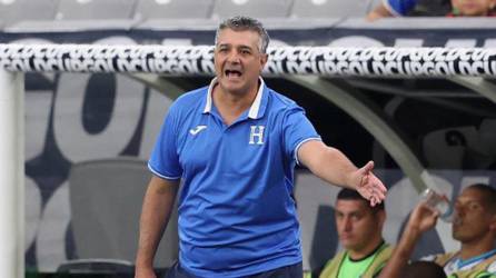 Diego Vázquez fracasó con la selección de Honduras en la Copa Oro 2023.