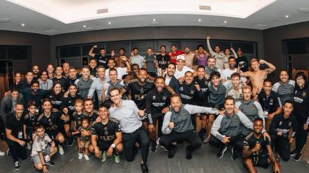 LAFC celebró por todo lo alto la humillante paliza al FC Juárez de México.