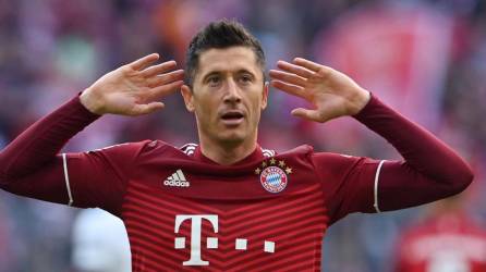 Robert Lewandowski ha sido el goleador del Bayern Múnich en las últimas campañas. Foto AFP.