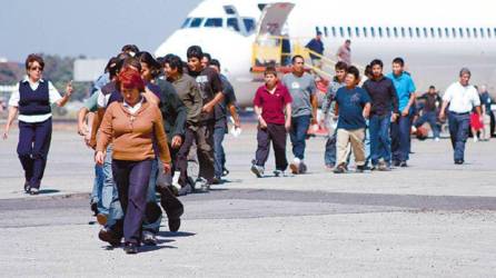 La mayoría de hondureños, en el periodo de referencia, fueron deportados desde Estados Unidos.
