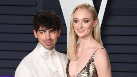 Joe Jonas y Sophie Turner en una foto de archivo.