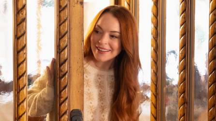 La actriz estadounidense Lindsay Lohan.