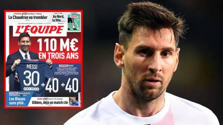Revelan el millonario sueldo de Messi con el PSG y el club francés responde con tremendo enfado