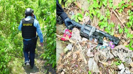 La Policía encontró la droga, el narcolaboratorio y las armas en una zona montañosa y de difícil acceso. Pese a los esfuerzos no hubo detenidos, pues aseguran que huyeron.