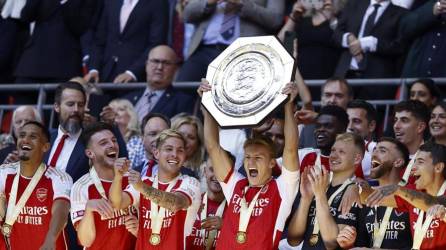 Arsenal se corona campeón de la Community Shield tras vencer al City
