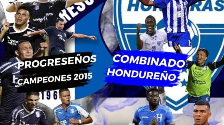 El cotejo entre los campeones del Honduras Progreso y el combinado hondureño es parte de un homenaje por haber alzado el título en el torneo Apertura 2015-16.
