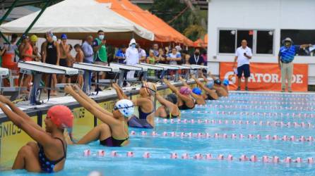 Este miércoles inicia la emoción de la Copa Internacional de natación Delfines Sampedranos.