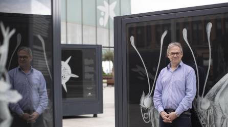 Con la ayuda de microscópios electrónicos de rastreo del Canadian Museum of Nature, el escritor y cineasta estadounidense Michael Benson (en la imagen) ha fotografiado las formas secretas de la naturaleza que el ojo humano no ve.