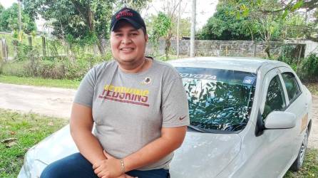 Nahin Espinal Durón era taxistas desde hace varios años.
