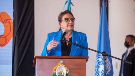 Xiomara Castro, presidenta de Honduras y de la Celac.