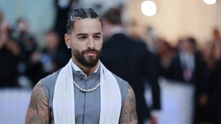 El cantante colombiano Maluma en la pasada edición de la MET Gala.