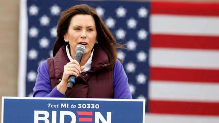 Gretchen Whitmer es una de las gobernadoras demócratas más conocidas en Estados Unidos.