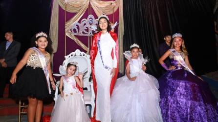 Baby Reina: Antonella Peña, Reina infantil del carnaval: Beverly Reyes, Reina infantil: Katherine Linares, Reina del carnaval juvenil: Mayerli Melgar y la Reina de la Feria: Dayanara Ponce.