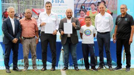 Reinaldo Rueda, DT de la Selección de Honduras, enfatizó en la importancia de mantener este proyecto para estimular a los niños y niñas del país.