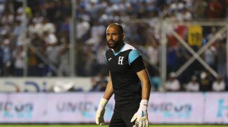 Edrick Menjívar es el arquero titular de la selección hondureña.