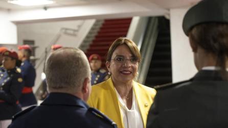 Imagen de archivo de la presidenta hondureña, Xiomara Castro.