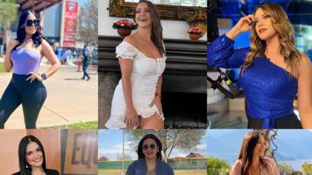 Las lindas periodistas deportivas de Honduras y Costa Rica.