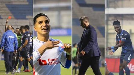 Las imágenes del vibrante Clásico capitalino entre Olimpia y Motagua que finalizó con un agónico empate 2-2 gracias a un gol de Jerry Bengtson en el minuto 96 en el estadio Nacional Chelato Uclés.