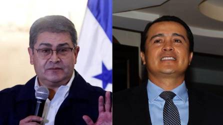 Fotografía muestra al expresidente Juan Orlando Hernández y a su hermano el exdiputado Juan Antonio “Tony” Hernández.