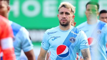 El atacante argentino anotó 36 goles en 2023, jugando para el Olancho FC y Motagua.