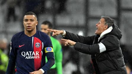Luis Enrique y Mbappé no están teniendo la mejor relación en el PSG.