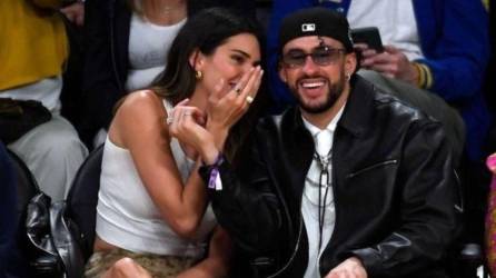 Kendall Jenner y Bad Bunny.