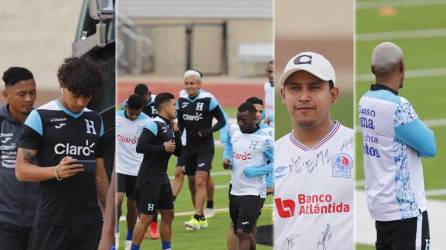 Las imágenes del primer entrenamiento que la Selección de Honduras realizó este domingo en Dallas, Texas, en su preparación para la batalla ante Costa Rica en el repechaje a la Copa América 2024.