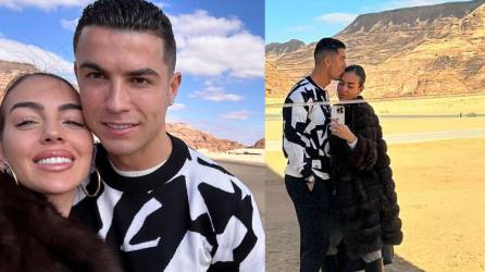 Cristiano Ronaldo y Georgina Rodríguez compartieron las imágenes de sus lujosas vacaciones en Arabia Saudita.