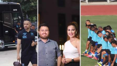 Las imágenes que nos dejó el entrenamiento de la Selección de Honduras de este jueves en la Episcopal High School de Houston, Estados Unidos.