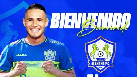 El mediocampista hondureño Alex López se convierte en nuevo fichaje de los Potros del Olancho FC.