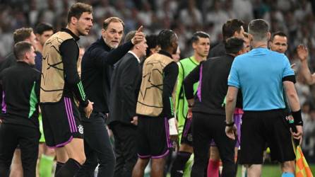 Thomas Tuchel mostró su enfado contra los árbitros del partido ante el Real Madrid.