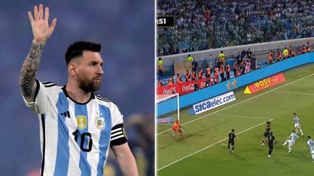 Lionel Messi llegó a la barrera de los 100 goles con la Selección Argentina.