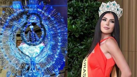 La hermosa modelo Brittany Marroquín representa a Honduras en este certamen de belleza de Miss Grand International, y la modelo ya tiene listo su traje típico inspirado en la Virgen de Suyapa.