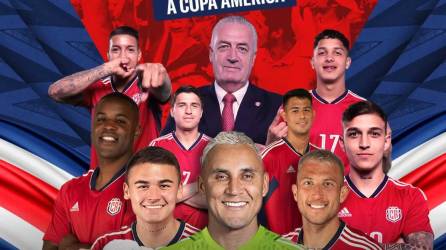 La Selección de Costa Rica se clasificó a la Copa América 2024 y enfrentará a Brasil, Colombia y Paraguay en el Grupo D.