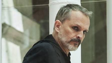 El cantante Miguel Bose.