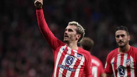 Griezman lideró la victoria del Atlético de Madrid.