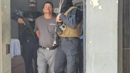 Reyes Sandres fue capturado por la Dipampco en San Pedro Sula.