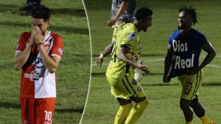 Marlon ‘Machuca‘ Ramírez celebrando su gol que dio el triunfo al Génesis contra el Vida.