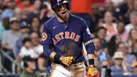 El beisbolista hondureño Mauricio Dubón brilló como primer bate y fue parte del triunfo de los Astros sobre Toronto.