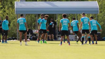La Selección de Honduras sigue con su preparación en Dallas para el repechaje ante Costa Rica.