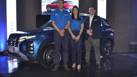 Participaron en el lanzamiento de la nueva SUV Hyundai Creta 2024 los ejecutivos de Excel: licenciado Hugo Flores, Jaisa Cerrato y el ingeniero Martín Pineda.